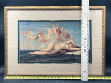 "The Birth Of Venus" Alexandre Canabel Framed Art Print