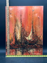 Original Hazel Callam Signed Nautical Oil Painting - view 9