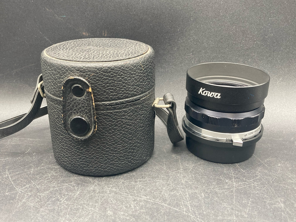 Kowa-R 50mm f/1.8 SER Mount Manual Focus Prime Lens | Dunn's Attic