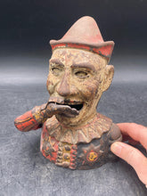 Antique 1884 Shepard Hardware Humpty Dumpty Mechanical Coin Bank