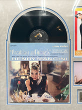 Audrey Hepbern Signed & Framed "Breakfast At Tiffany's" Record W/ CoA