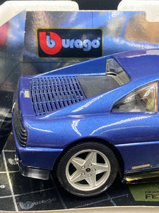 Burago 1/18 1989 Ferrari 348 TB Die Cast Model COD 3039 W/ Box