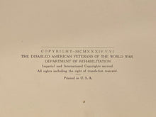 Forward - March! | Frank J. Mackey, Marcus Wilson Jernegan, Ph.D. (MCMXXXVI - 1936, The Disabled American Veterans of the World War Department of Rehabilitation)