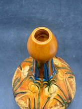 Antique Frederick Hurten Rhead Wardle Art Pottery Tulips Bottle Vase