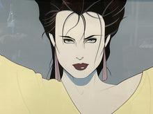 Patrick Nagel Commemorative No. 8 "Yellow Sweater" Serigraph, Framed