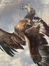 Ted Blaylock Signed "Dueling Raptors" Limited Edition Lithograph 592/950