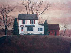 David Knowlton Signed Limited Edition "December Sunset" Print
