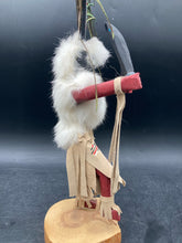 V. Begay Signed Apache Crown Dancer Kachina Doll 18"