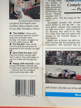 Vintage Dale Earnhardt 1998 Daytona 500 Victory Daytoa News Journal Display