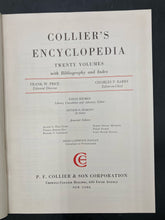 1950 Collier's Encyclopedia Complete 20 Volume Set, First Edition