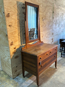 Antique Dresser With Mirror made by The Tocoa Furniture Co.