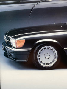 Vintage Mercedes-Benz R-107SL Poster, Framed