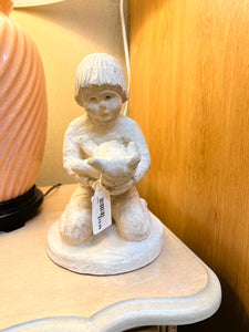 1984 Austin Boy With Bear Statue
