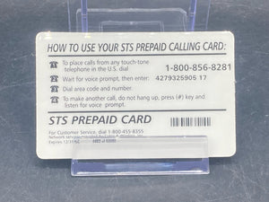 STS Liberty Card Limited Edition Statue Of Liberty Phone Card