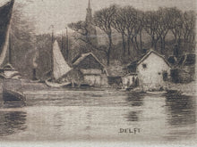 Wilfrid Ball (1853-1917) Netherlands Engravings, Framed