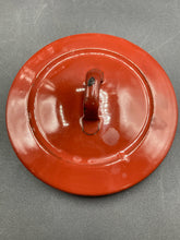Vintage Enameled Cast Metal Bean Pot - view 4