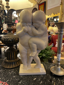 Vintage Milano Cherubs Statue