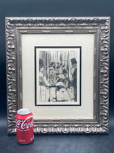 Original Edgar Degas Soft Ground Hand Etching W/ CoA