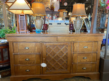 Wood Dresser With Mirror
