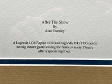 Alan Fearnley Signed Limited Edition "After The Show" Lithograph w/CoA