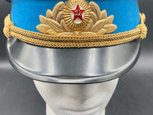 Vintage Soviet Union Air Force Officer Parade Cap - view 4