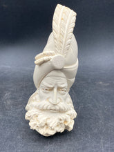 Genuine Meerschaum Bearded Sultan Tobacco Pipe w/ Case