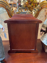 Vintage Sligh Mantle Jewelry Box Clock