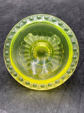 Boyd's Vaseline Footed Candy Dish