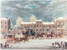 James Pollard "Approach To Christmas" Art Print, Framed