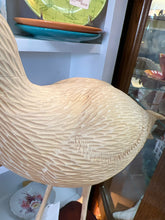 Hand Carved Wood Water bird