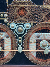 Steampunk Copper Wire Locomotive Art