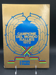 1972 Lancia Campione Del Mondo Rallies Edition Periodical