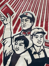 Original Long Live Mao's Thought Mao Zedong Chinese Propaganda Framed Poster