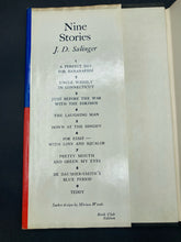 Nine Stories By J.D. Salinger HCDJ (1953 Book Club Edition Printing)