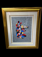 Framed & Signed 18x24" "Violinist II" By Anatole Krasnyansky Serigraph