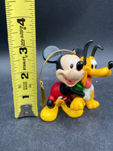 1998 Disneyana Convention Signed Mickey Mouse & Pluto Ornament W/ Stand - view 8