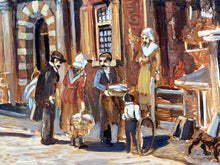 Marius J.H. Jansen Original "Seeing Of Haarlem In Holland" Oil Painting w/CoA