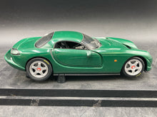 Hot Wheels 1/18 TVR 12 Speed Die Cast W/ Dislpay Stand
