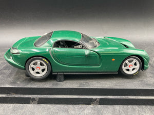 Hot Wheels 1/18 TVR 12 Speed Die Cast W/ Dislpay Stand