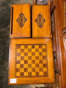 Game Table WIth Book Stands