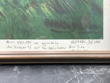 Artist Signed Limited Edition Wild Horses Serigraph, Framed