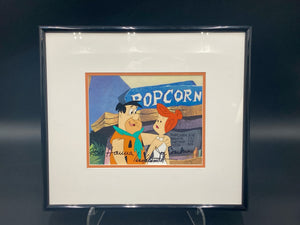 Hanna, Barbera & Iwao Takamoto Signed The Flintstones Production Cel W/ COA