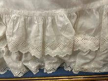 Antique Christening Gown in Shadow Box