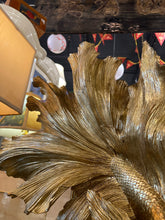 Gold Betta Fish Statue