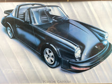 Porshce 911 Targa Poster, Framed