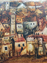 Original Signed Jerusalem Israel Oil Painting