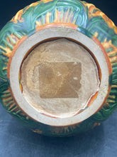 Antique Frederick Hurten Rhead Wardle Art Pottery Tulips Bottle Vase