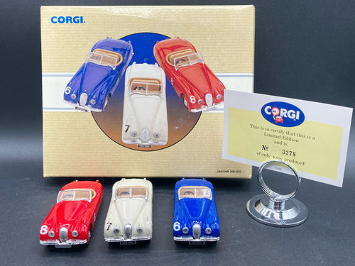 Corgi 1/43 Limited Edition Jaguar XK120 Set