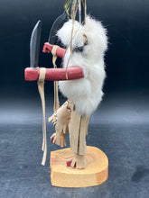 V. Begay Signed Apache Crown Dancer Kachina Doll 18"
