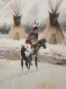 Donald Vann "Winter's Day" Framed Print
